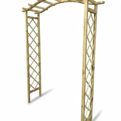 Pergola podwójna z łukiem Omega Frezja