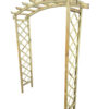 Pergola podwójna z łukiem zwykłym Frezja + szpice - obrazek 4
