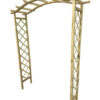 Pergola podwójna z łukiem Omega Frezja + szpice - obrazek 3