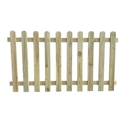 Płot sztachetowy ryflowany KARMEN 100x180