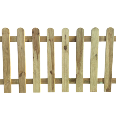 Płot sztachetowy ryflowany KARMEN 80x180
