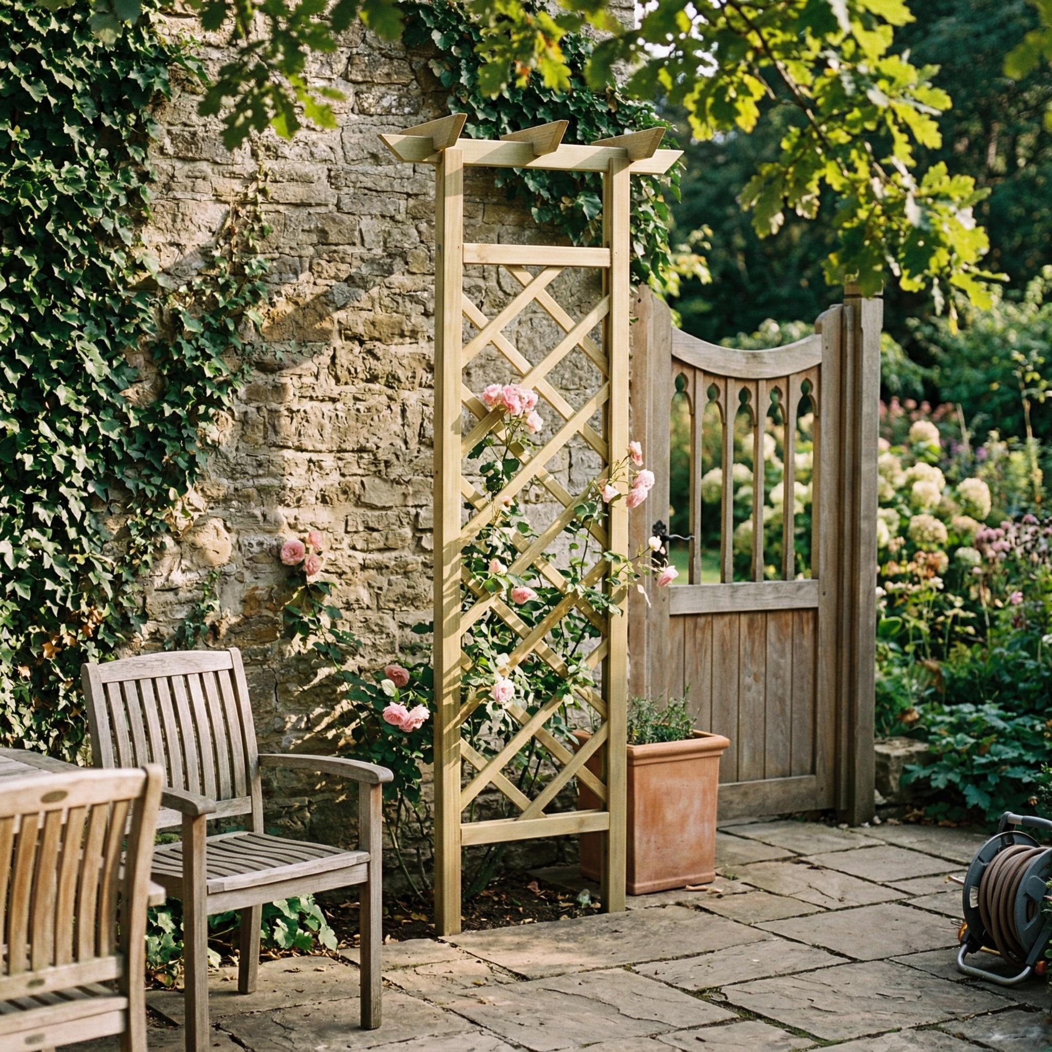 Krata z pergolą 186×45/75 - obrazek 2