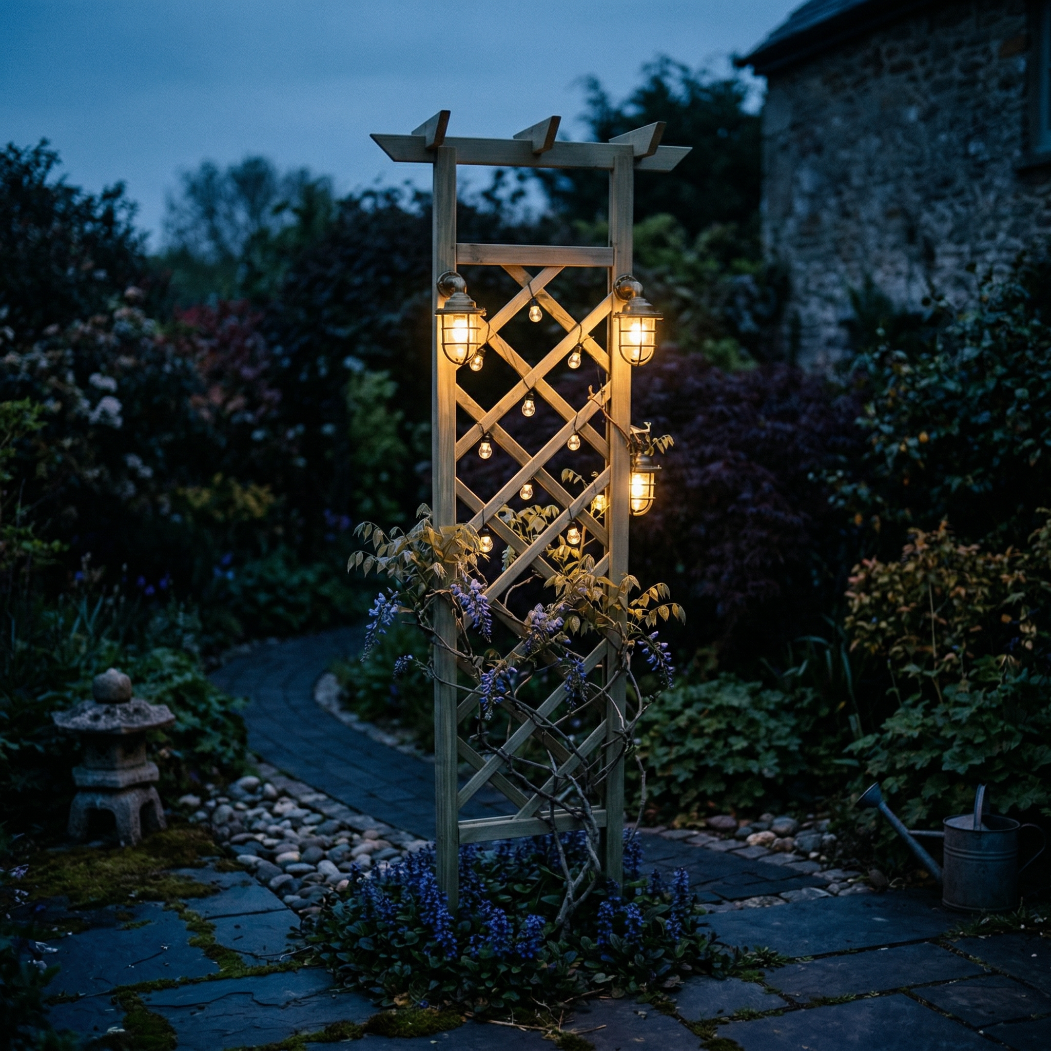 Krata z pergolą 186×45/75 - obrazek 3