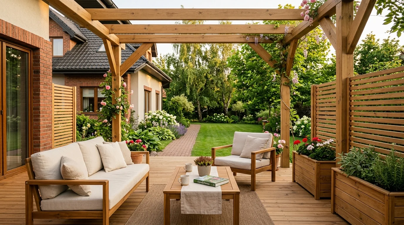 Ogrodowe azyle: Jak stworzyć wyjątkową strefę relaksu na tarasie?