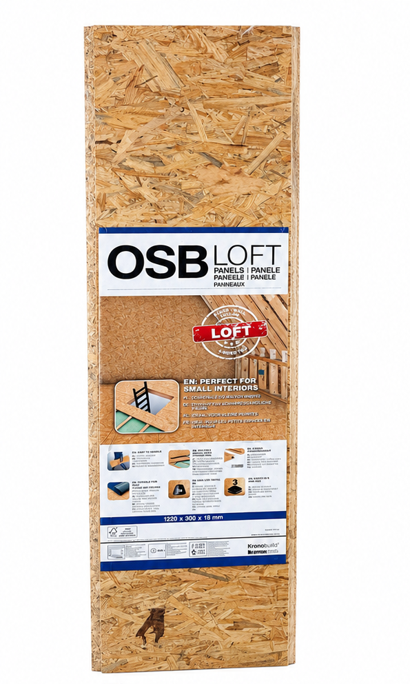 Płyta OSB Loft 1220x300x18 mm | Pióro-Wpust | Nowa